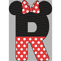 Cartoon letters-CL 285